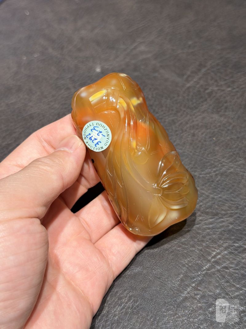 清 玛瑙玉器一组六件 - 图7